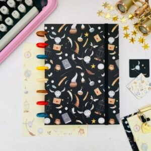 caderno de disco magia