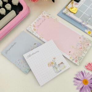 trio de bloquinhos com 40 folhas abelha rainha