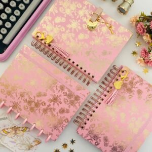 caderno wire florologia rosas