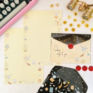 kit papéis de carta com envelopes la palomita magia 3