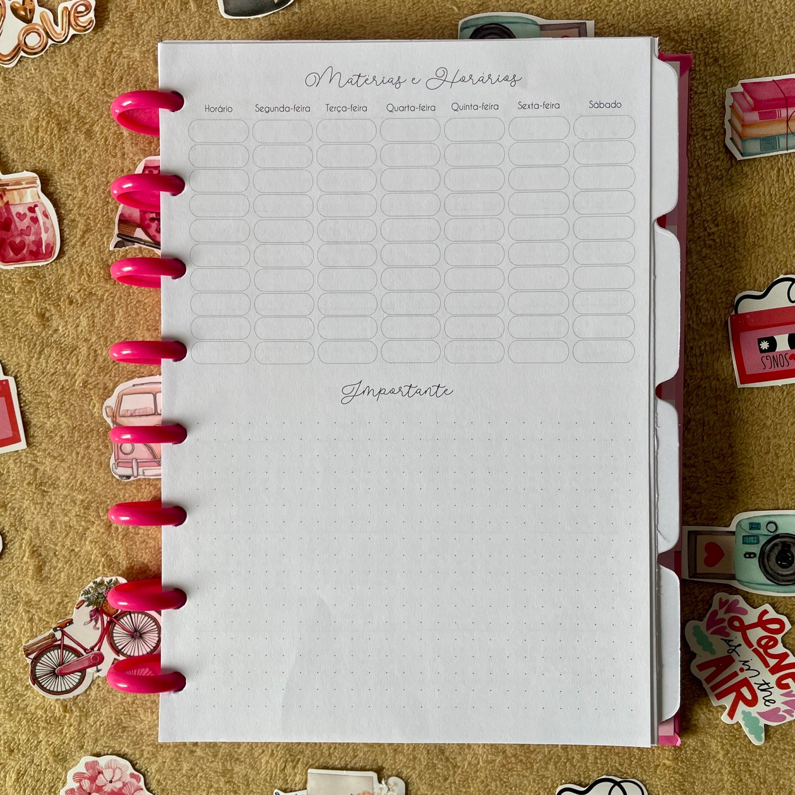 caderno de disco pick love caderno de disco pick love